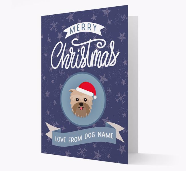 Merry Christmas: Personalised {breedFullName} Christmas Card